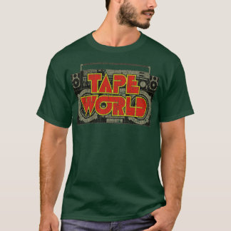 Camiseta Caja de Cinta de Cassette World Boombox 1978