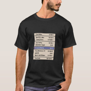 Camiseta ¡Caja de diálogo para los hombres!