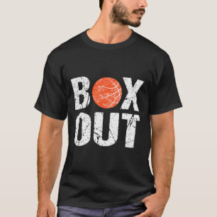 Camiseta Caja de entrenadores de baloncesto diciendo regalo