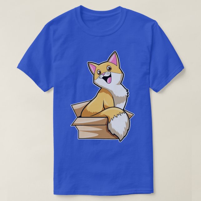 Camiseta Caja de gato 2 (Diseño del anverso)
