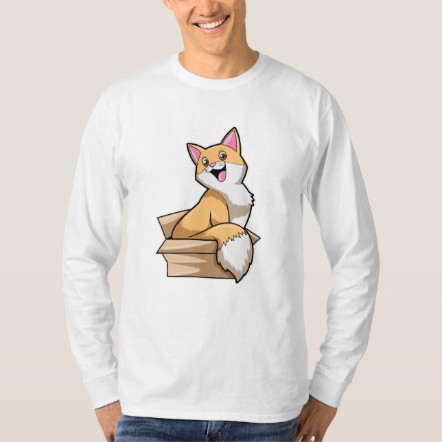 Camiseta Caja de gatos (Anverso)