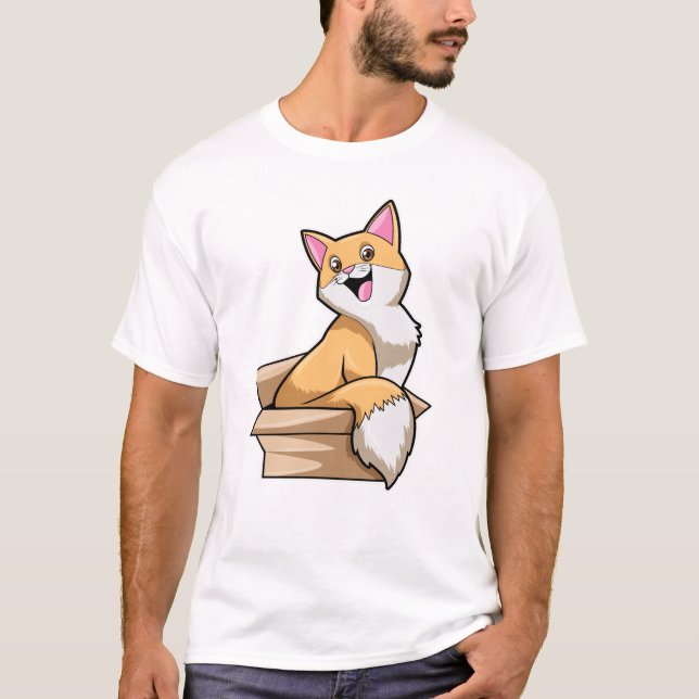 Camiseta Caja de gatos (Anverso)