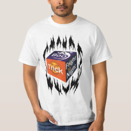 Camiseta "Caja de Halloween de miedo"