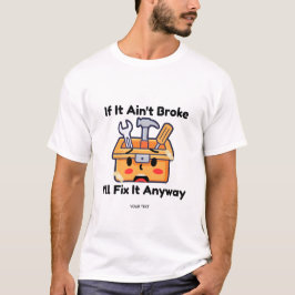 Camiseta Caja de herramientas de hombre habilidoso divertid