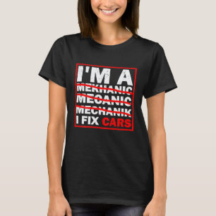 Camiseta Caja de herramientas de mecánico para arreglar abo