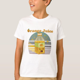 Camiseta Caja de jugo de Naranja cutáneo