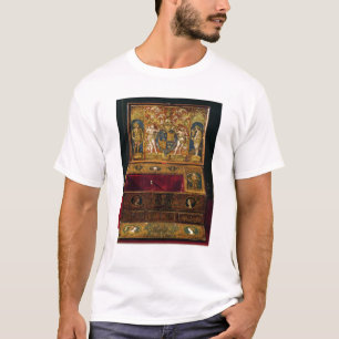 Camiseta Caja de la escritura o escritorio de la tabla
