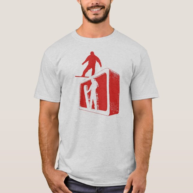Camiseta caja de la nieve (Anverso)