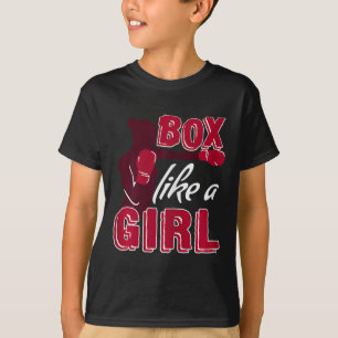 Camiseta Caja de mujeres como una niña regalo divertido de 