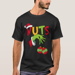 Camiseta Caja de Navidad Nueces Castañas Pareja de Navidad