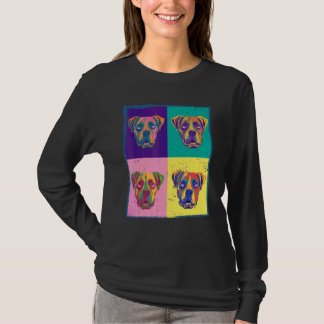 Camiseta Caja de perro animal mascota gráfico pintura
