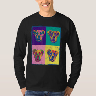 Camiseta Caja de perro animal mascota pintura gráfica