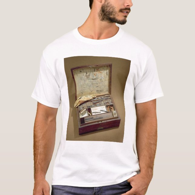 Camiseta Caja de pinturas de John James Audubon (Anverso)
