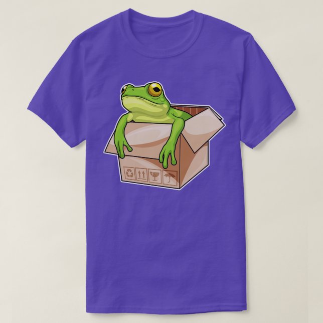 Camiseta Caja de rana (Diseño del anverso)