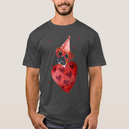 Camiseta Caja de regalo del Día de San Valentín para perro