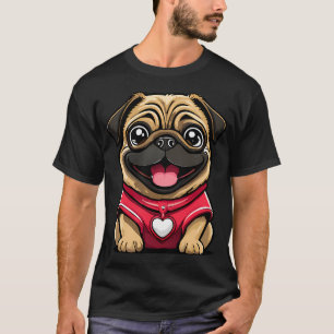 Camiseta Caja de San Valentín lindo "Te guau" - Feliz día d