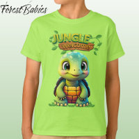 Caja de tortuga de carácter animal lindo verde 🐢