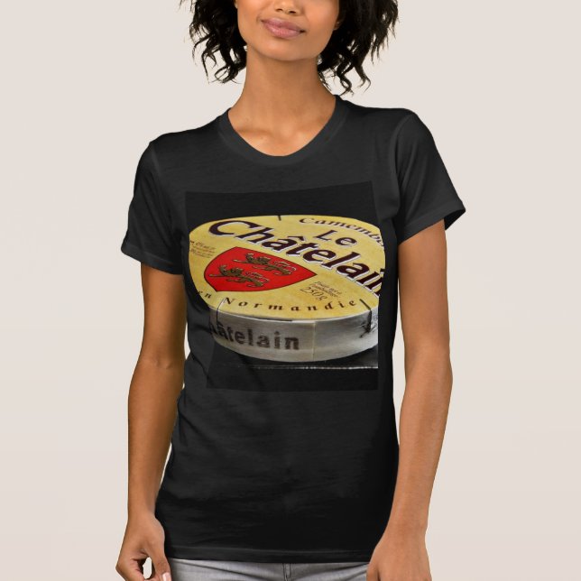 Camiseta Caja del queso del camembert (Anverso)