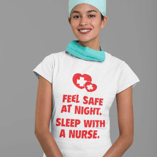 Camiseta Caja fuerte de la sensación en la noche. Sueño c