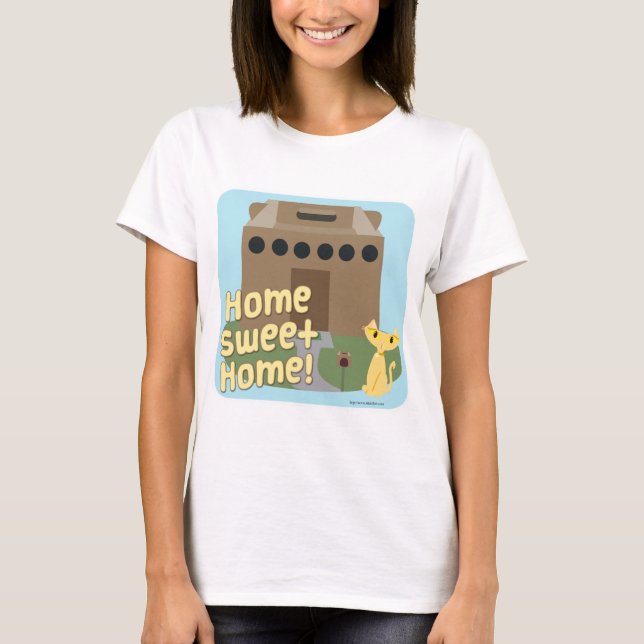 Camiseta Caja mascota Con Holes Divertido Lema De Personali (Anverso)