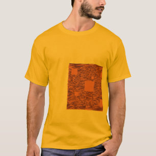 Camiseta caja negra de Halloween abstracta de alerta de nar