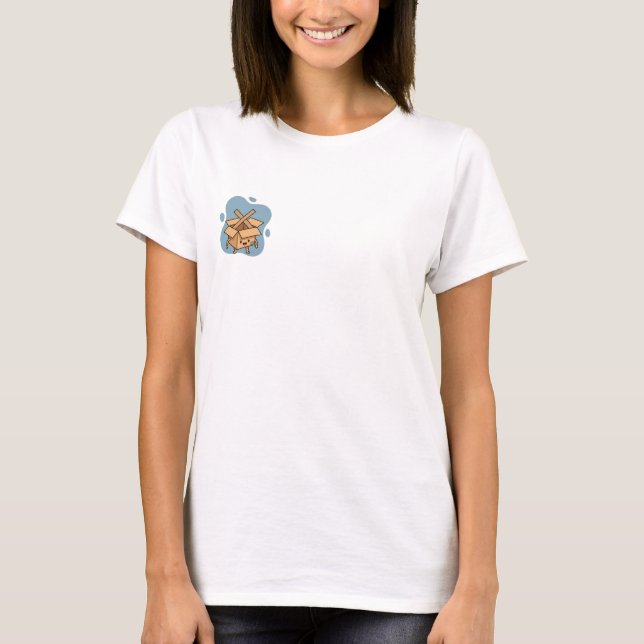 Camiseta Caja Pequeña Feliz (Anverso)