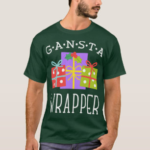 Camiseta Cajas de regalo para Navidades de envolvimiento de
