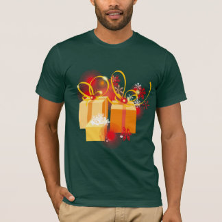 Camiseta Cajas del regalo de Navidad