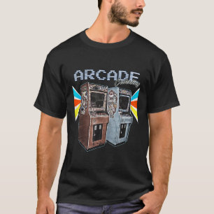 Camiseta Cajero de arcade 1970 1980 1990 Videojuego C