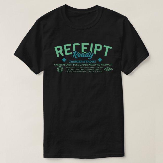 Camiseta Cajero Fuerte (Diseño del anverso)