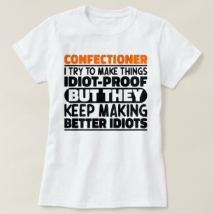 Camiseta Cajero Que Intento Hacer Las Cosas Divertidas