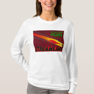 Camiseta Cajón aerodinámico LabelSanta Clara, CA de la pera