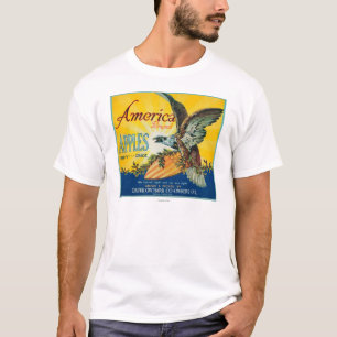 Camiseta Cajón LabelDufur de América Apple, O