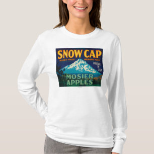 Camiseta Cajón LabelMosier de Apple del casquillo de la
