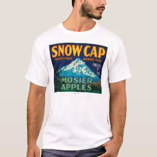 Camiseta Cajón LabelMosier de Apple del casquillo de la