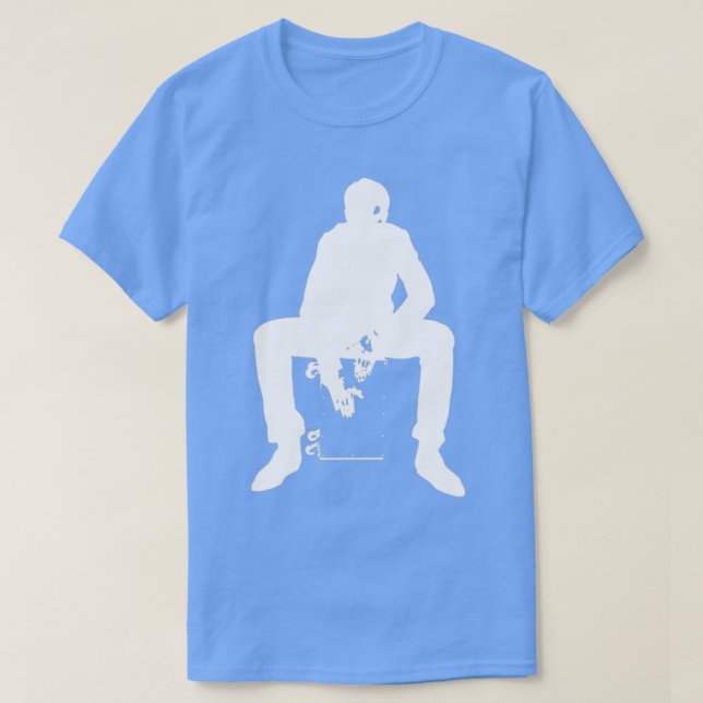 Camiseta Cajón Player White (Diseño del anverso)