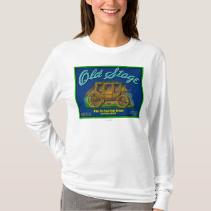 Camiseta Cajón viejo LabelMedford de la pera de la etapa,