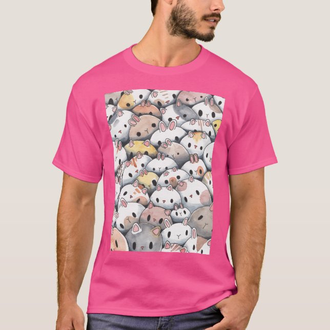 Camiseta Cajones Y Gatos (Anverso)