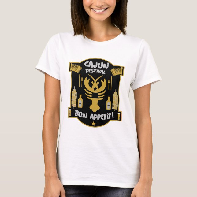 Camiseta Cajun Bayou de Luisiana (Anverso)