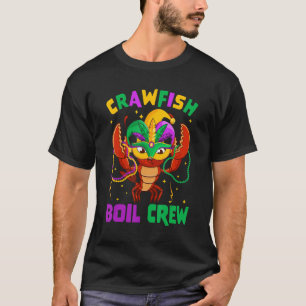 Camiseta Cajun Crawfish Bostezo Fiesta Crawfish Crema South