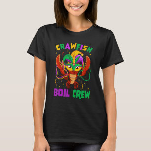 Camiseta Cajun Crawfish Bostezo Fiesta Crawfish Crema South