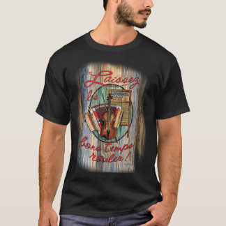 Camiseta Cajun-Música-Instrumentos