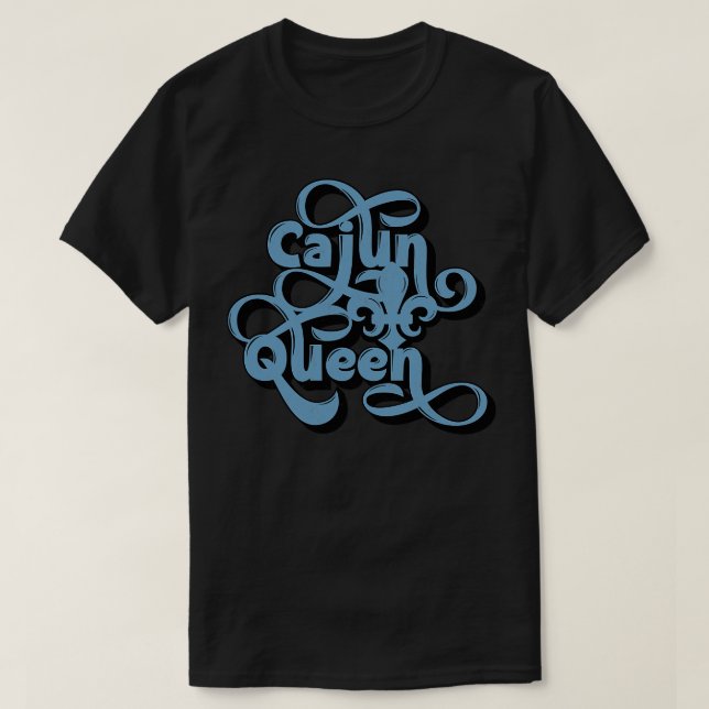 Camiseta Cajun Queen TShirt (Diseño del anverso)