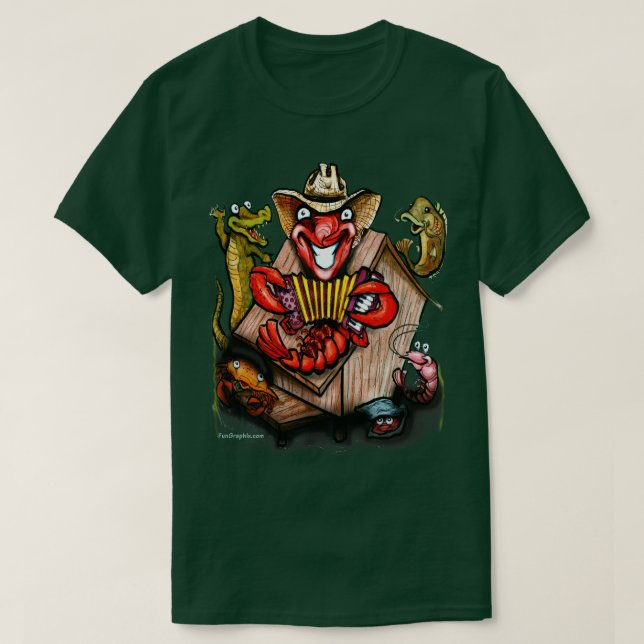 Camiseta Cajun TShirt (Diseño del anverso)