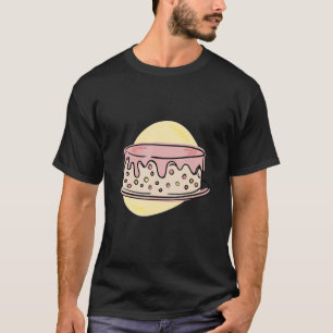 Camiseta Cake Birthday Biscuit
