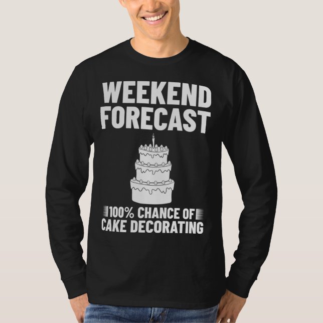 Camiseta Cake Decorating Baker Ideas Beginner (Anverso)
