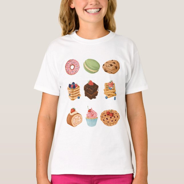 Camiseta Cake First Always (Anverso)