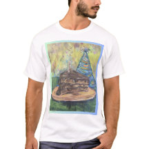 Cake T-Shirt de cumpleaños
