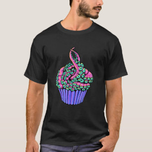 Camiseta Caketopus Pulpo Cupcake Pastelero Cupcake  Hornear