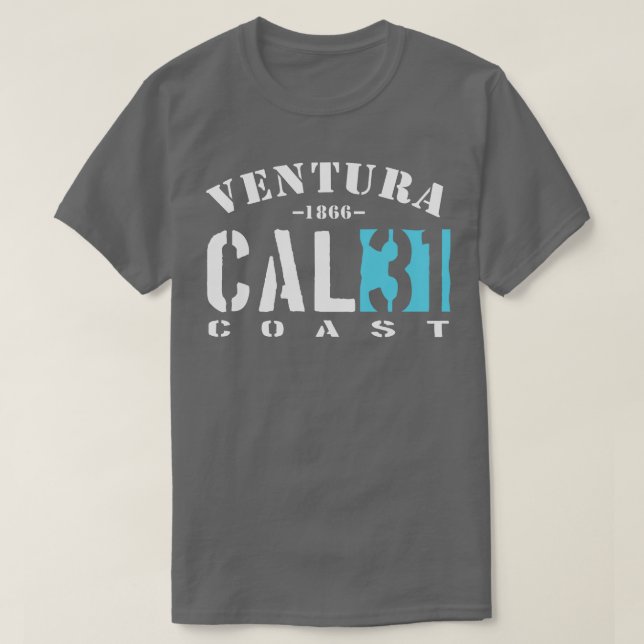 Camiseta CAL31 Coast Ventura California (Diseño del anverso)